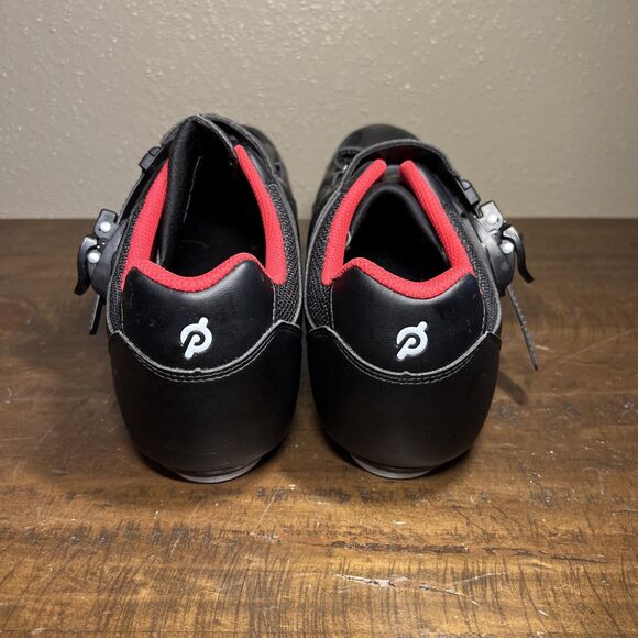 Peloton PL SH 02 Black Cycling Shoes W/Cleats Men EU Size 45 (US 11) - Picture 3 of 6